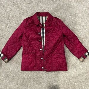 Burberry girls jacket/coat size 8Y